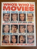 Who's Who in Movies Magazine #6 Sterling Publications 1971 Bronze Age