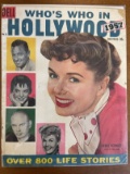 Who's Who in Hollywood Magazine #12 Dell Publications 1957 Silver Age Debbie Reynolds Cover