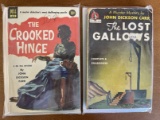 2 Paperback Mysteries by John Dickson Carr The Lost Gallows & The Crooked Hinge Pocket Book