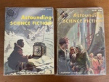 2 Issues Astounding Science Fact & Fiction June July 1957 Street & Smith Magazines Silver Age