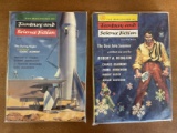 2 Issues The Magazine of Fantasy & Science Fiction July 1956 October 1956 Silver Age