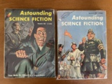 2 Issues Astounding Science Fact & Fiction Sept Nov 1956 Street & Smith Magazines Silver Age