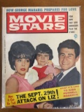 Movie Stars Magazine January 1962 Ideal Publishing Corp Liz Taylor Hollywood Gossip Magazine