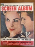 Screen Album Magazine Fall 1960 Dell Publishing Liz Taylor Janet Leigh Frankie Avalon