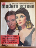 Modern Screen Magazine July 1962 Dell Publications Silver Age Elizabeth Taylor on Cover