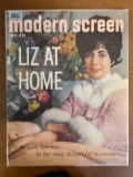 Modern Screen Magazine July 1961 Dell Publications Silver Age Elizabeth Taylor on Cover