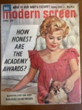 Modern Screen Magazine April 1961 Dell Publications Silver Age Sandra Dee on Cover