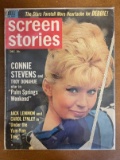 Screen Stories Magazine December 1963 Dell Publications Silver Age Connie Stevens
