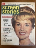 Screen Stories Magazine March 1961 Dell Publications Silver Age Debbie Reynolds on Cover