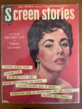 Screen Stories Magazine February 1960 Dell Publications Silver Age Elizabeth Taylor on Cover
