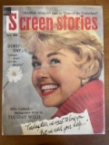 Screen Stories Magazine March 1960 Dell Publications Silver Age Doris Day on Cover