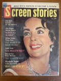 Screen Stories Magazine December 1960 Dell Publications Silver Age Elizabeth Taylor on Cover