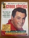 Screen Stories Magazine July 1959 Dell Publications Silver Age Rock Hudson on Cover