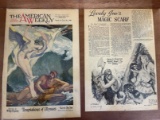 The American Weekly Magazine Oct 1948 Cover & Greek Mythology Short Story Preserved Golden Age