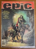 Epic Illustrated Magazine December 1982 Marvel Magazine Fantasy Science Fiction Bronze Age Cover by
