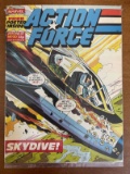 Action Force Magazine #30 Marvel British GI Joe 1987 Copper Age Free Poster Inside