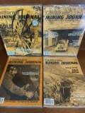4 Issues California Mining Journal Magazines May July November December 1990