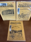 3 Issues California Mining Journal Magazines November 1982 December 1982 January 1983