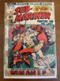 Sub Mariner Comic #50 Marvel Comics 1972 Bronze Age Comics KEY 1st Appearance of Namorita