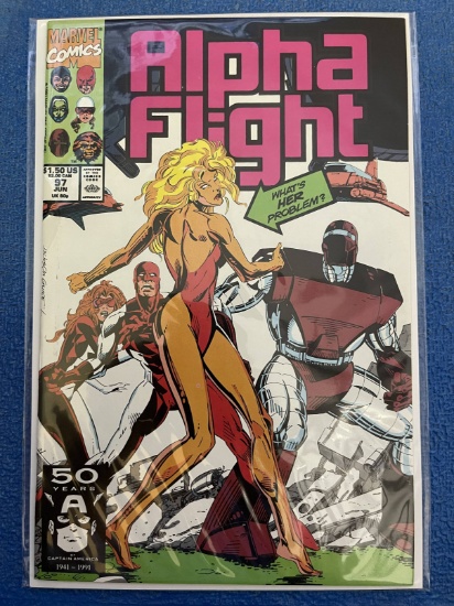 Alpha Flight Comic #97 Marvel Comics 1991