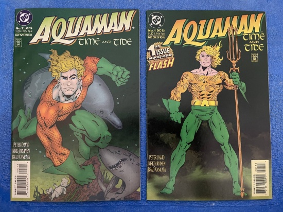 2 Aquaman Comics #1-2 Includes Key First Issue