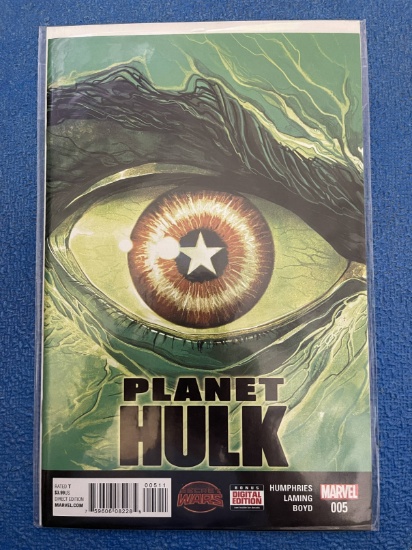 Planet Hulk Comic #5 Marvel Comics Secret Wars