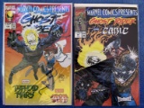 2 Marvel Comics Presents #126 and #91 Ghost Rider Cable Iron Fist