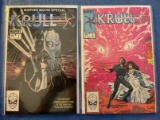 Krull Comics COMPLETE MINI SERIES #1-2 Marvel Movie Special 1983 Bronze Age
