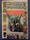 Transformers Comic #22 Marvel 1986 Copper Age Comic Key 25th Anniversary Cover