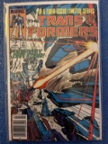 Transformers Comic #4 Marvel 1985 Bronze Age Comic Key 1st cameo appearance of the Dinobots