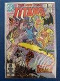 New Teen Titans Comic #32 DC 1983 Bronze Age Key 1st appearance and origin of Thunder & Lightning