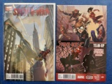 2 Spider-man Comics Spider-Verse Team Up #3 and Superior Spider-Man #31 Marvel Comics