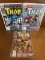 3 Issues The Mighty Thor Comic #424 #425 #426 Marvel Comics End of The Black Galaxy Saga Sif Leir