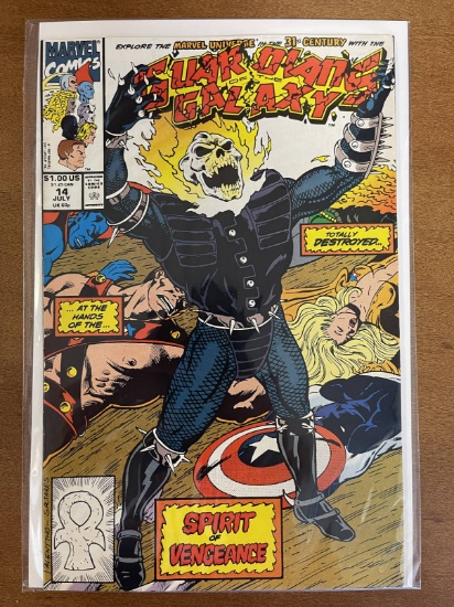 Guardians of the Galaxy Comic #14 Marvel Comics 1991 Spirit of Vengeance