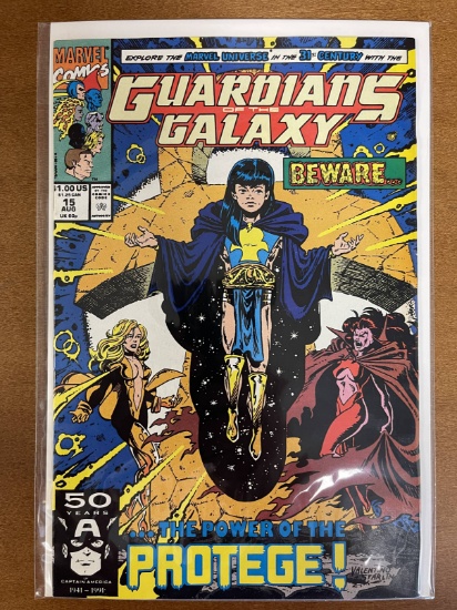 Guardians of the Galaxy Comic #15 Marvel Comics 1991 KEY 1st Appearance of Protege
