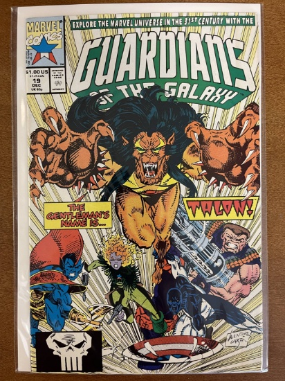 Guardians of the Galaxy Comic #19 Marvel Comics 1991 Talon