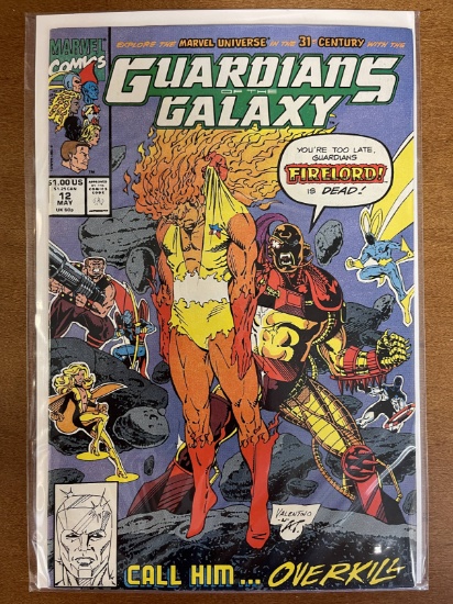 Guardians of the Galaxy Comic #12 Marvel Comics 1991 KEY 1st Appearance of Wileaydus who becomes the