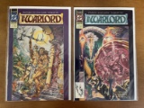 2 Issues The Warlord Comic #1 #2 DC Comics KEY 1st Issue