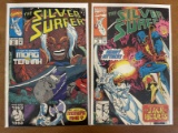 2 Issues The Silver Surfer Comic #76 #80 Marvel Comics Jack of Hearts