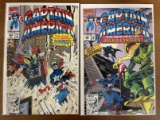 2 Issues Captain America Comic #395 #396 Marvel Comics KEY 1st Appearance of the 2nd Jack O Lantern