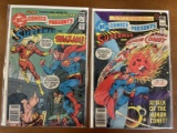 2 Issues DC Comic Presents #22 & #33 Superman & Captain Comet & Shazam DC Comics Bronze Age Comics