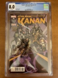 CGC 8.0 Star Wars Kanan The Last Padawan Comic #6 Marvel Comics KEY 1st Full Appearances of Sabine W