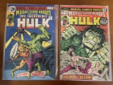 2 Issues Marvel Super Heroes Featuring The Hulk #56 & #57 Marvel Comics Bronze Age