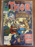 The Mighty Thor Comic #408 Marvel Comics 1989 Copper Age KEY Eric Masterson Merges with Thor
