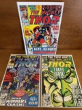 3 Issues The Mighty Thor Comic #439 #441 #442 Marvel Comics Loki is Back Tomorrow Man Beta Ray Bill