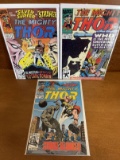 3 Issues The Mighty Thor Comic #443 #444 #447 Marvel Comics Silver Surfer Doctor Strange Spiderman M