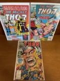 3 Issues The Mighty Thor Comic #456 #458 #462 Marvel ComicsDoctor Strange Red Skull Bloodaxe