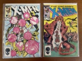 2 Issues The Uncanny XMen Comic #187 & #188 Marvel Comics 1984 Bronze Age John Romita Jr