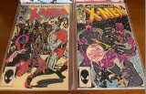 2 Issues The Uncanny XMen Comic #192 & #202 Marvel Comics 1985 Bronze Age Secret Wars II