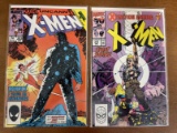 2 Issues The Uncanny XMen Comic #203 & #270 Marvel Comics Copper Age Phoenix Beyonder